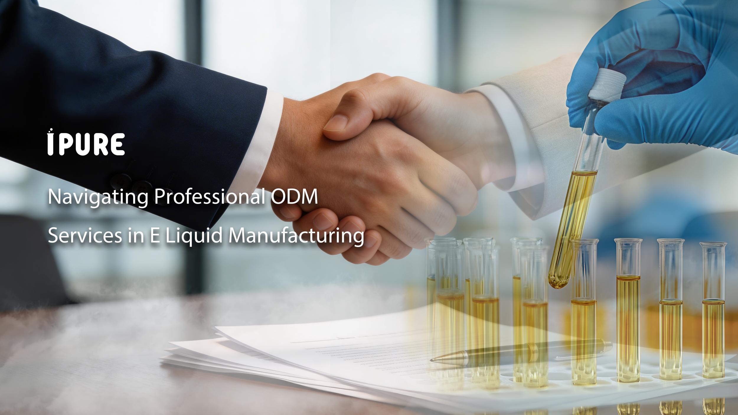 Navigating Professional ODM Services in E Liquid Manufacturing